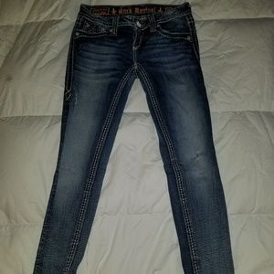 Rock Revival Women's Jeans Tricia Skinny 27